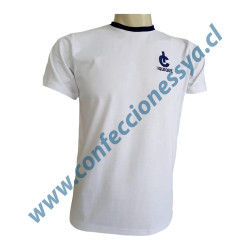 Polera Jersey Blanca...