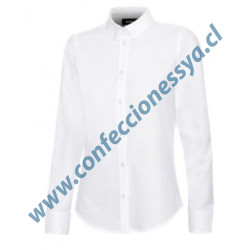 Blusa Oxford Classic Blanca Tx