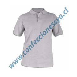 Polera Pique M/Corta Gris...