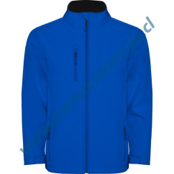 Chaqueta Softshell Azul Rey...