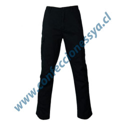 Pantalon Cargo Color Negro Mx