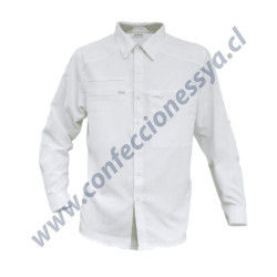 Camisa Outdoor Blanca Varon