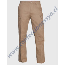 Pantalon Cargo Gabardina...